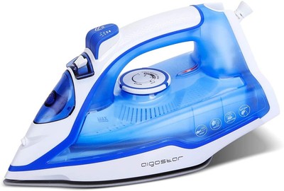 ForMe Ferro da Stiro a Vapore I Piastra Ceramica 3000W I Sistema Antigoccia I Modalità di Controllo della Temperatura I Colpo Vapore I Sistema Autopulizia Capacità di 360 ml I Anticalcar 
