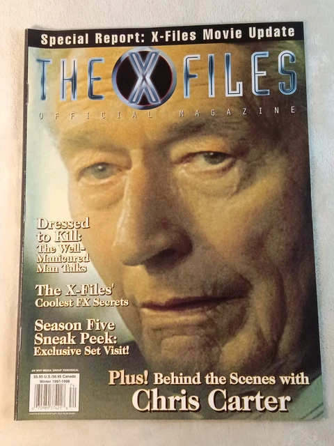 The X Files Magazine Vol 1 No 4 Official 1997 Gillian Anderson David Duchovny