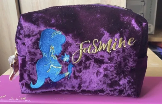 Girls Disney  Aladdin Jasmine Make Up Bag Disney Store