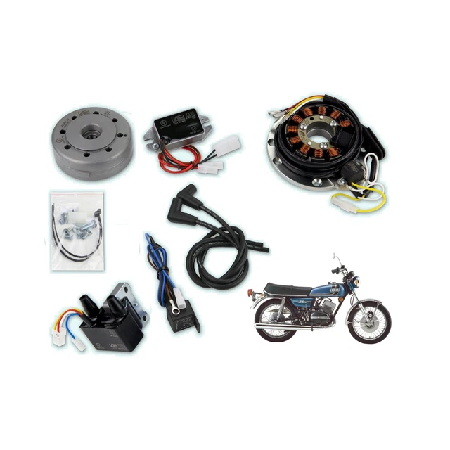 VAPE 6V/18W LICHTMASCHINE + Zündung - Zündanlage für Fichtel & Sachs  74/98ccm EUR 416,00