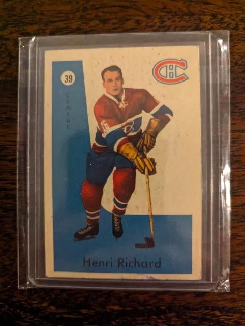 1959 Parkhurst #39 Henri Richard Montreal Canadiens