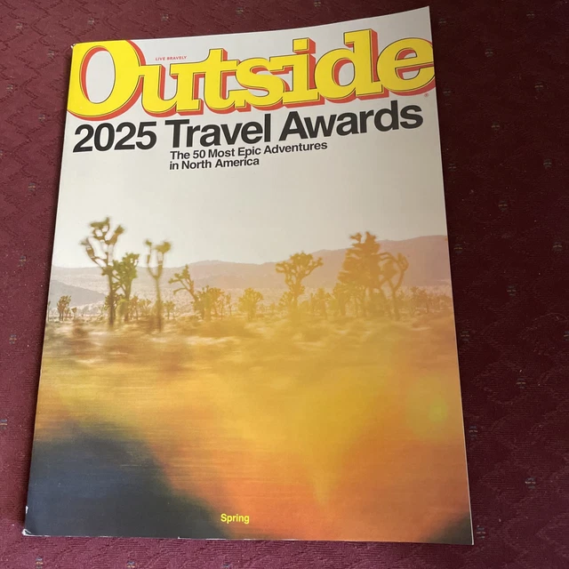 OUTSIDE MAGAZINE SPRING 2025 Issue 2025 Travel Awards £7.72 PicClick UK