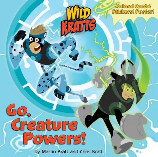 Go, Creature Powers! (Wild Kratts) by Chris Kratt (English) Paperback Book