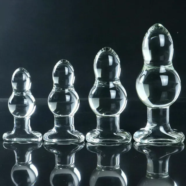 Anal-Glass-Dildo-Balls-Large-Big-Crystal-Glass-Butt-Plug-Dilatador-Women Men-Toy