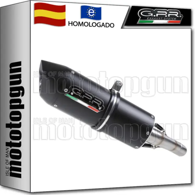 Gpr Tubo De Escape Hom Furore Negro Kawasaki Zx-9R - Zx 900 E 2000 00 2001 01