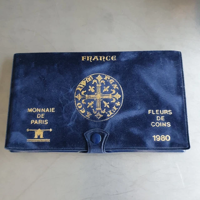 Coffret 1980 Monnaie De Paris Avec La 50 Francs Hercule  Fleur De Coin Neuf
