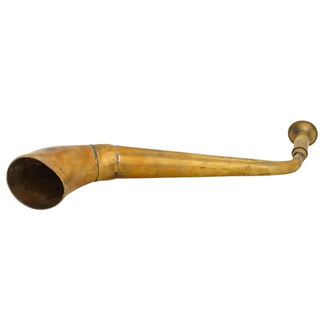 Hörrohr Hörmaschine Stethoskop Hörgerät Tröte Signalhorn Deko 28cm Antik-Stil 7