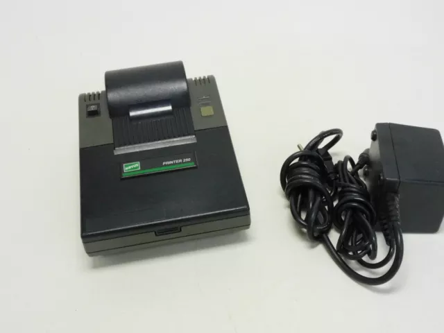 VeriFone 250 Printer and 2 AC Power Adapter Cables - Tested