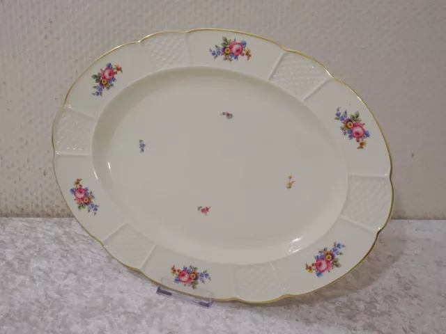 XXL Rosenthal Imperial Design Porcelaine Plat de Service Vintage Um 1935 -