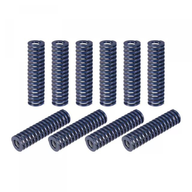 Spring 10pcs 14mm OD 55mm Long Spiral Stamping Light Compression 3D Printer Blue