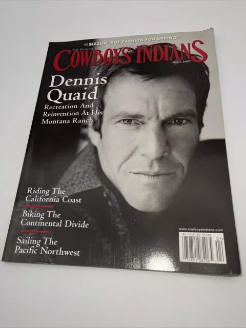 Dennis Quad - Cowboys & Indians Magazine Cover April 2007 -