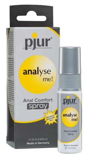 pjur analyse me! Anal Comfort Spray 20 ml, Analgleitgel, Gleitmittel, Gleitgel