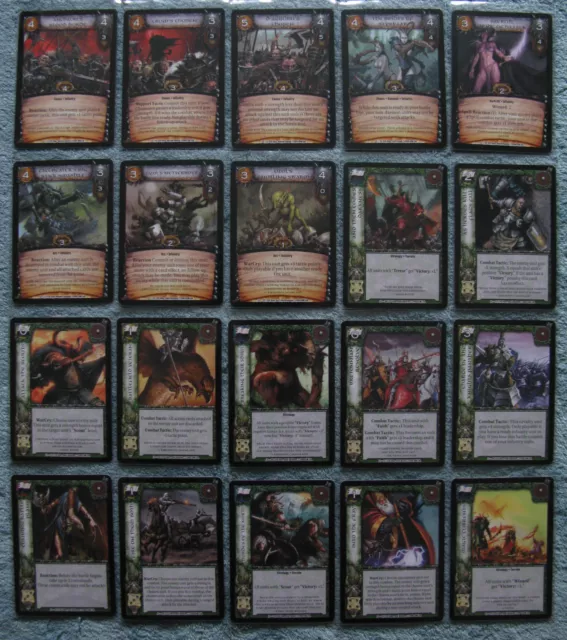 Warcry CCG Legions of Chaos Uncommon Cards Part 1/2 (Warhammer)