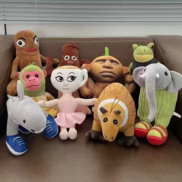 Peluche Tung Sahur – Tiburón Bailarín Con Tutú Rosa, Sonido Musical, Tamaño 20 Cm, Para Niños Y Adultos, Colección Meme