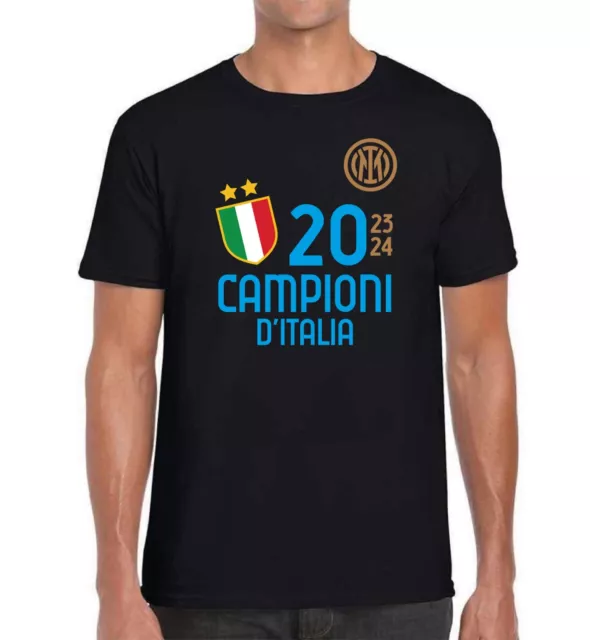 T-SHIRT INTER SCUDETTO 2023-24 Serie A Tim CELEBRATIVA Biscione