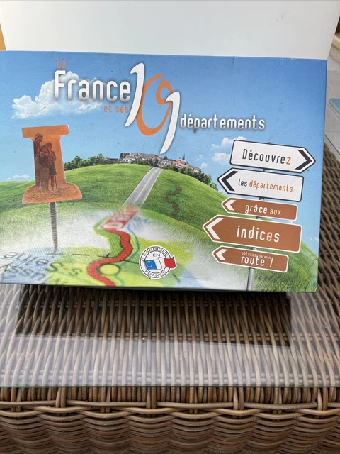 Jeu De Société Ravensburger 'À Travers La France' - Occasion Bon État - Voyage, Animaux, Cartes - Dès 8 Ans