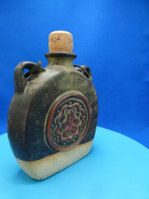 Tremar Pottery flask bottle decanter