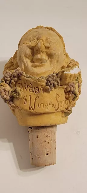 Old Man  Angel  Wine Bottle Stopper