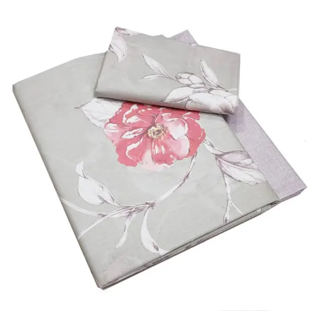 Sheets-bedspread for double bed in SOMMA Belle ice percale