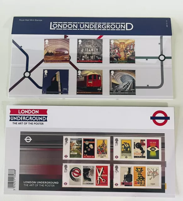 GB Royal Mail 2013 LONDON UNDERGROUND Presentation Pack with Mini Sheet No. 480