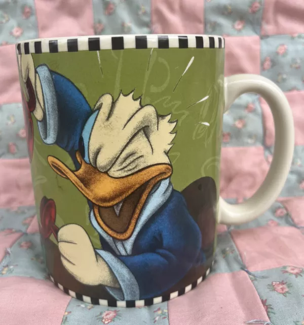 Disney Donald Duck Good To The Last Drop Large Coffe Mug