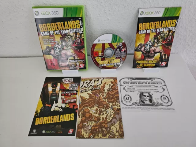 Borderlands-Game of The Year Edition (Microsoft Xbox 360, 2010)