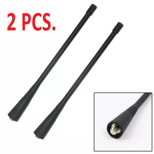 2x UHF Antenna For MOTOROLA CP185 CP200 PR400 HT750 HT1250 CP200D EP450 Radio