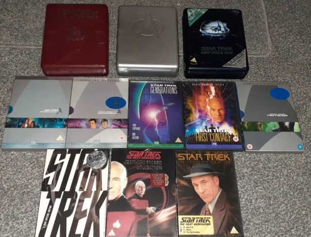 Star Trek DVD Film + The Next Generation TNG + Voyager + Deep Space Nine