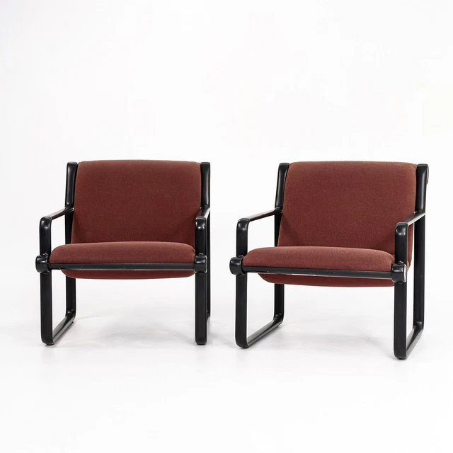 1973 Knoll Sling Lounge Chair by Bruce Hannah and Andrew Morrison 2x Available