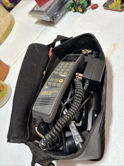 Vieux Téléphone Portable Motorola Gold Series – BellSouth Mobility – Vintage Testé