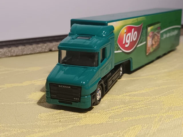 Camion échelle HO 1:87 - Pré-assemblé - Matière Plastique - Marque ALBEDO - Occasion