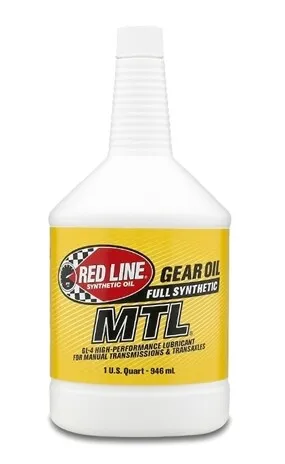 Red Line Oil MTL 75W80 Manual Transmission Gear Oil GL-4 1 Quart - Case of 12