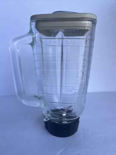 Oster Regency Kitchen Center 5 Cup Glass Blender Jar Lid REPLACEMENT PARTS Vtg