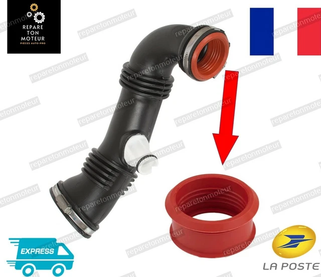 Joint Admission Turbo 1434C8 Pour Peugeot 206 207 307 308 407 Expert Partner 1.6 HDI - Manchon Tuyau Air Turbo