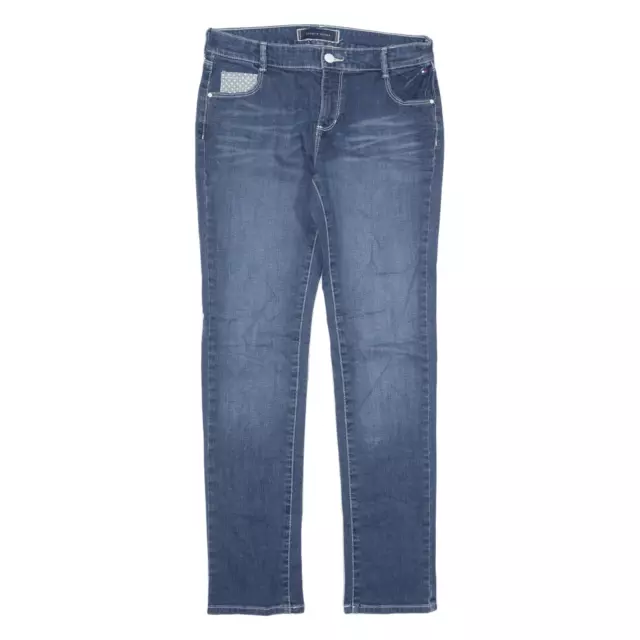 Jeans TOMMY HILFIGER blu denim slim ragazze W28 L29
