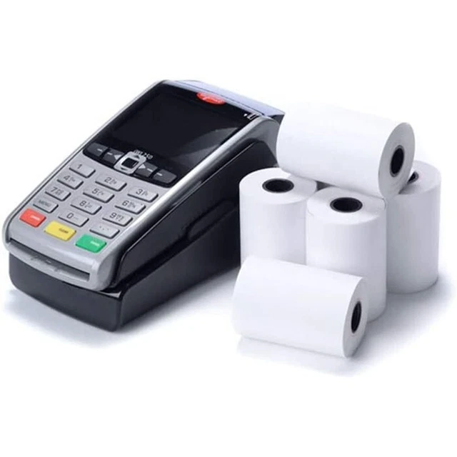 57X30 57X40 57X70 80x80 Thermal Receipt Paper Till Rolls Credit Card ...