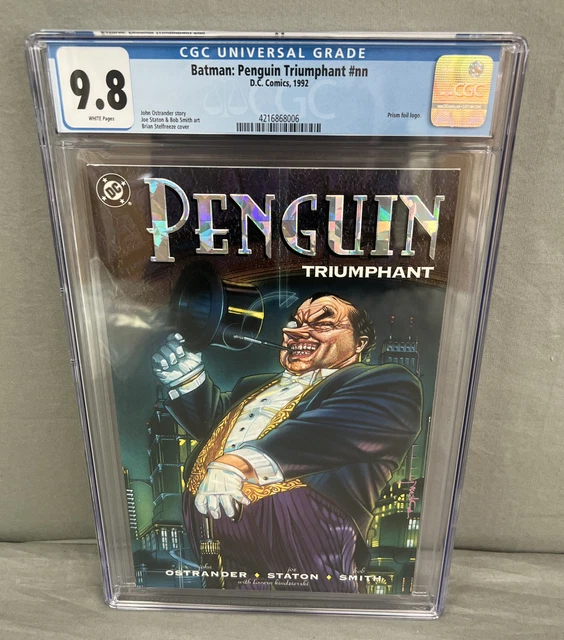 Batman: Penguin Triumphant #nn CGC 9.8 White Pages Prestige Format Foil Logo
