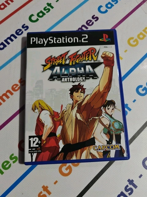 STREET FIGHTER ALPHA Anthology PlayStation 2 ps2 Game complete PAL free postage EUR 17,21 - ES