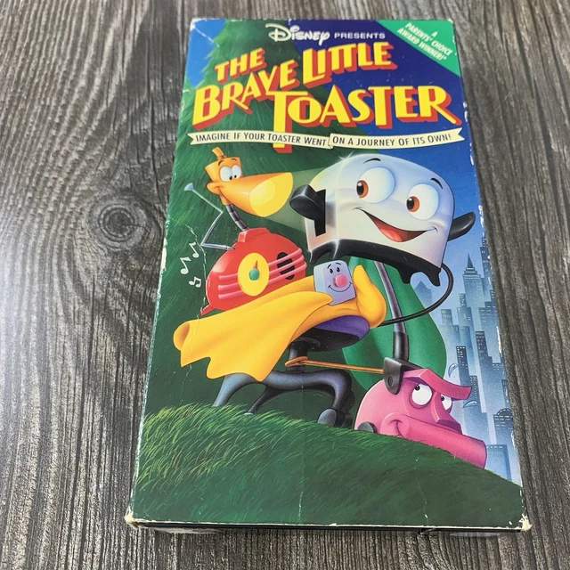 THE BRAVE LITTLE Toaster VHS Used Disney Kids Animated Classic