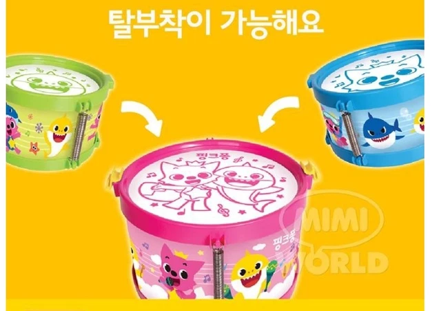PINKFONG BABY SHARK Family Little Drum Play Set Cymbals Kids £124.25 ...