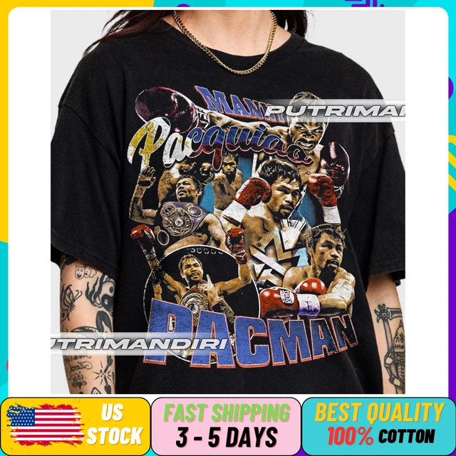 HOT Manny Pacquiao Pacman Shirt Freakin Wrestler 100% Cotton TEE T-SHIRT S-5XL