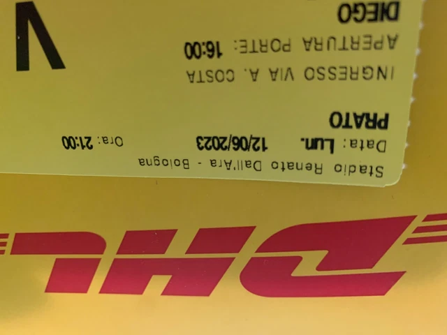 1 biglietto Vasco Rossi Bologna 12 Giugno 2023 settore PRATO