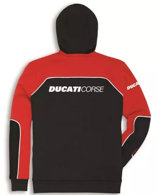 DUCATI CORSE SPEED Zipper Jacke Sweatjacke Sweatshirt Pullover Kapuze NEU %%%% 2