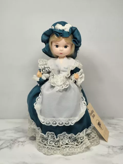 Miss November Bradley Doll by The Collector's Choice - Colonial Dress and Bonnet