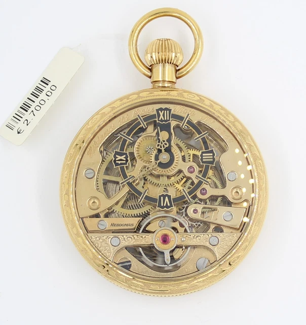 Orologio da Taschino Scheletrato - Pianeta Steampunk