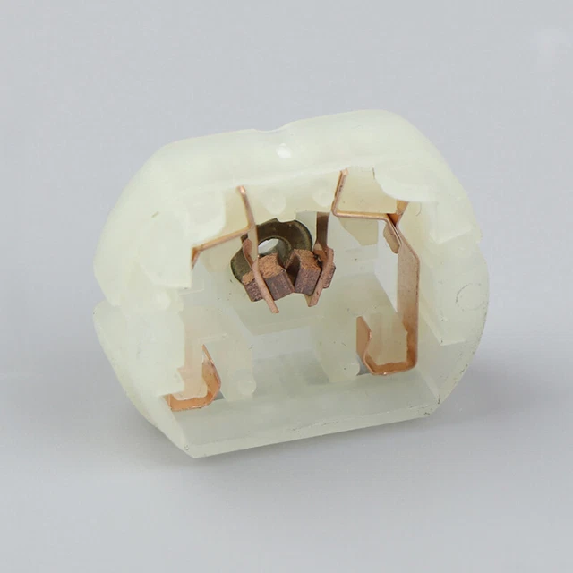 1 pz coperchio posteriore micro motore supporto spazzola in carbonio per serratura porta auto serratura centrale ~^