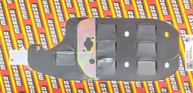 Moroso 23035 Oil Control Rear Baffle Crankshaft Scraper Windage Tray New