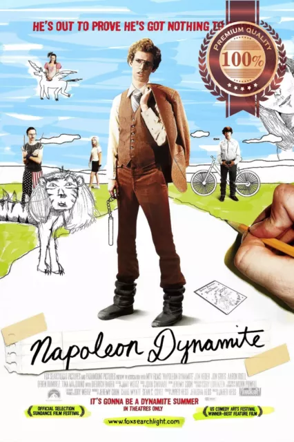 Napoleon Dynamite 04 Original Official Movie Film Home Print Premium Poster