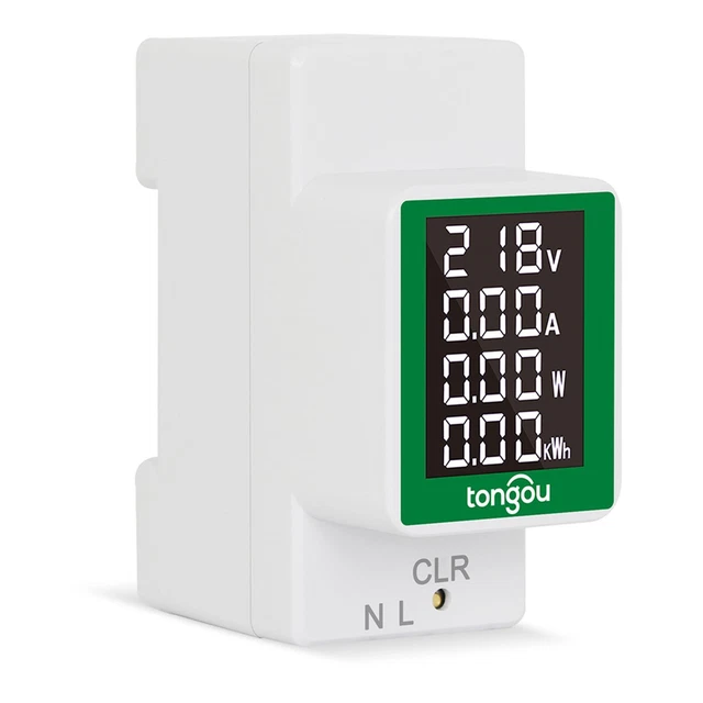 Mini Termometro Digitale Per Auto E Casa Con Display LCD E Sonda Esterna 115cm – Commutazione °C/°F, Orologio, Batteria AAA (Non Inclusa)
