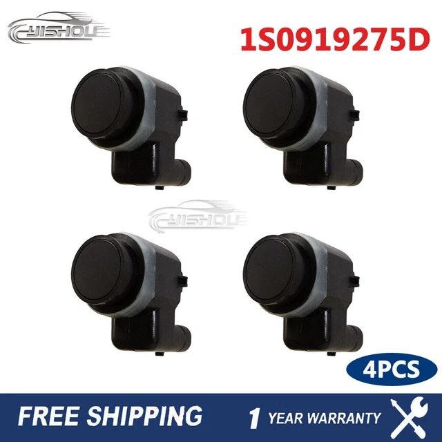 4X 1S0919275A New PDC Parking Bumper Sensor For Audi A1 A3 VW Golf 1S0919275DGRU
